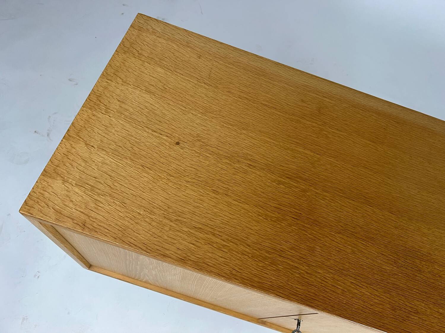 Vintage chest of drawers sideboard lowboard oak WK Möbel 70s cabinet