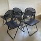5 chaises pliantes vintage par Fly line, Italie