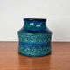Mid-Century Modern Rimini Blu Pottery Vase by Aldo Londi for Bitossi, Italy, 1960s
