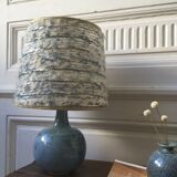 Vintage signed ceramic lamp