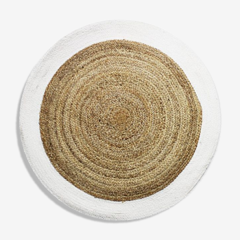 Tapis rond en jute 120 cm