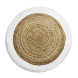 Round carpet in jute 120 cm