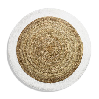 Tapis rond en jute 120 cm