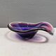 Beautiful dish/bowl in many coloured glass.