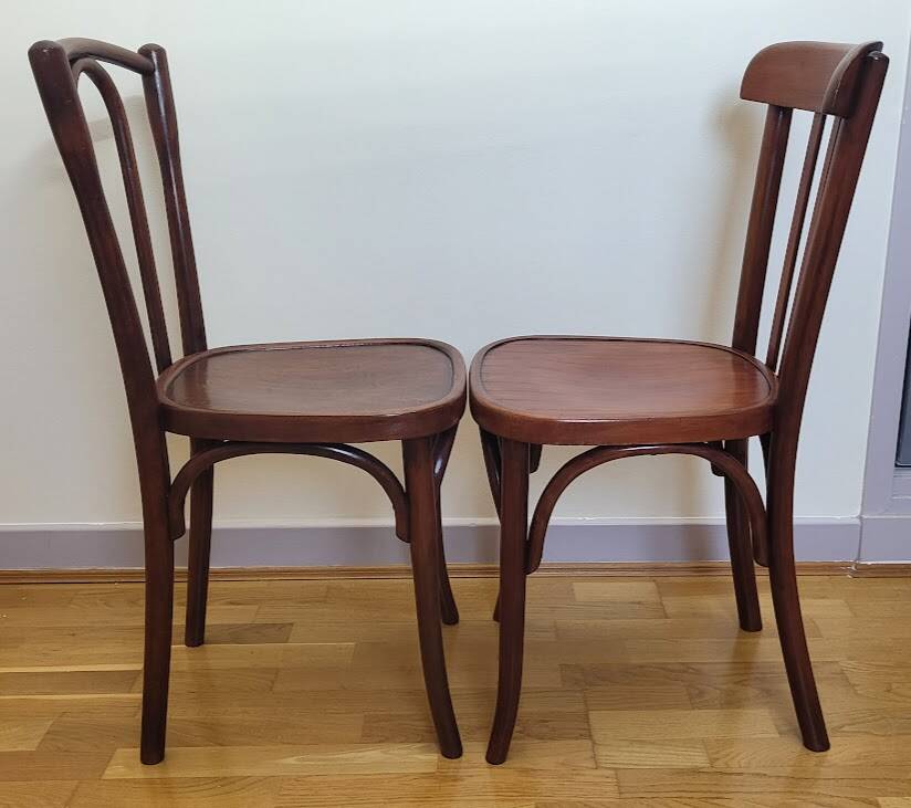 2 bistro chairs