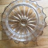 Vintage glass wall lamp