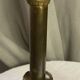 Pair of candlesticks in bronze and brass