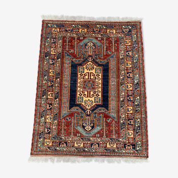 Tapis afghan wool sevan kazak 185x143 cm chobi