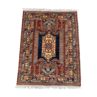 Tapis afghan wool sevan kazak 185x143 cm chobi
