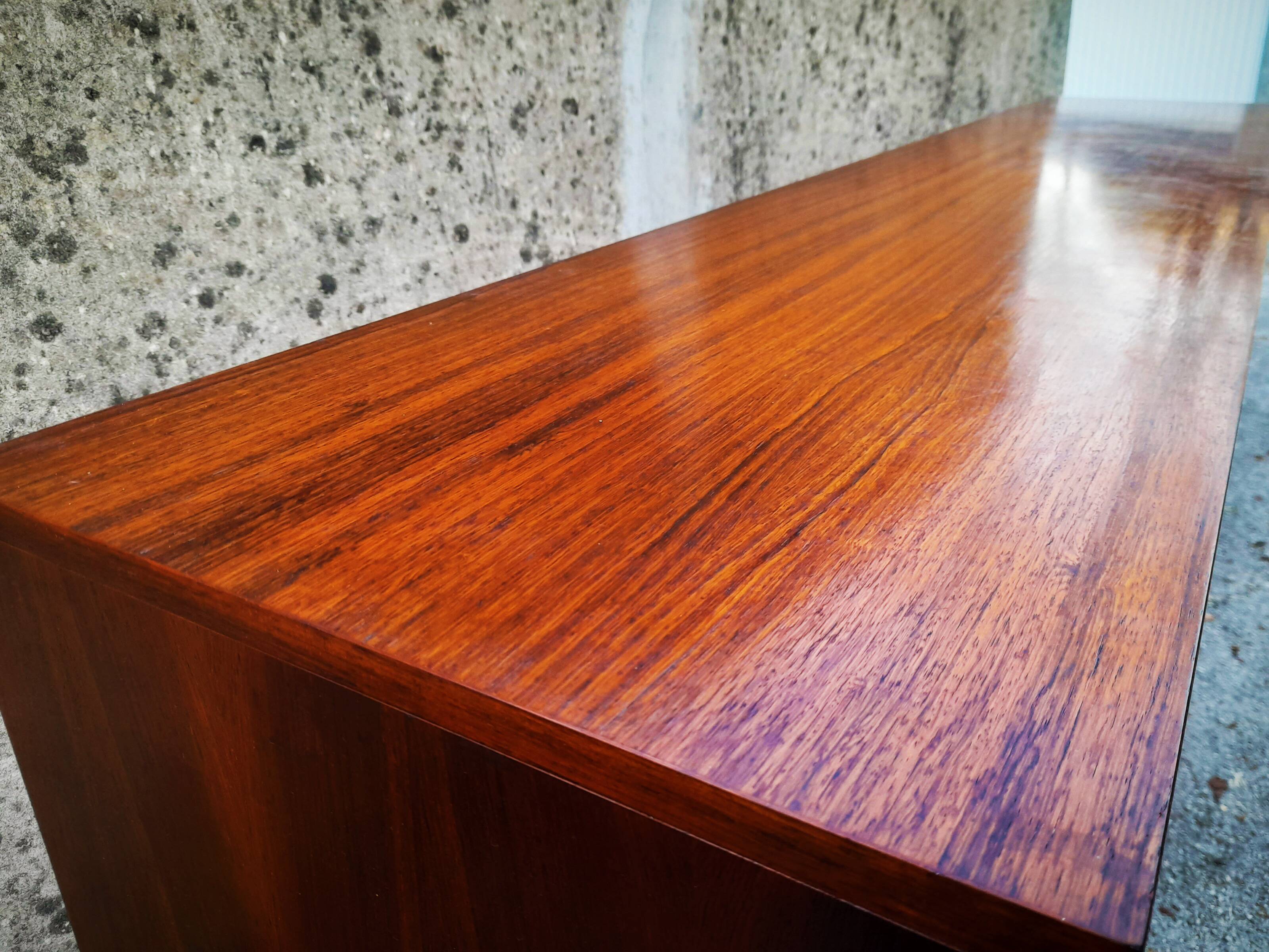 Large Scandinavian rosewood sideboard