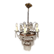 Chandelier with crystal pendants with seven lights, Louis XVI style