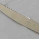 Set of 12 knives silver metal handle stainless steel blade G. VIVIER.