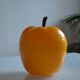 Vintage 70's yellow apple ice bucket or ice cubes