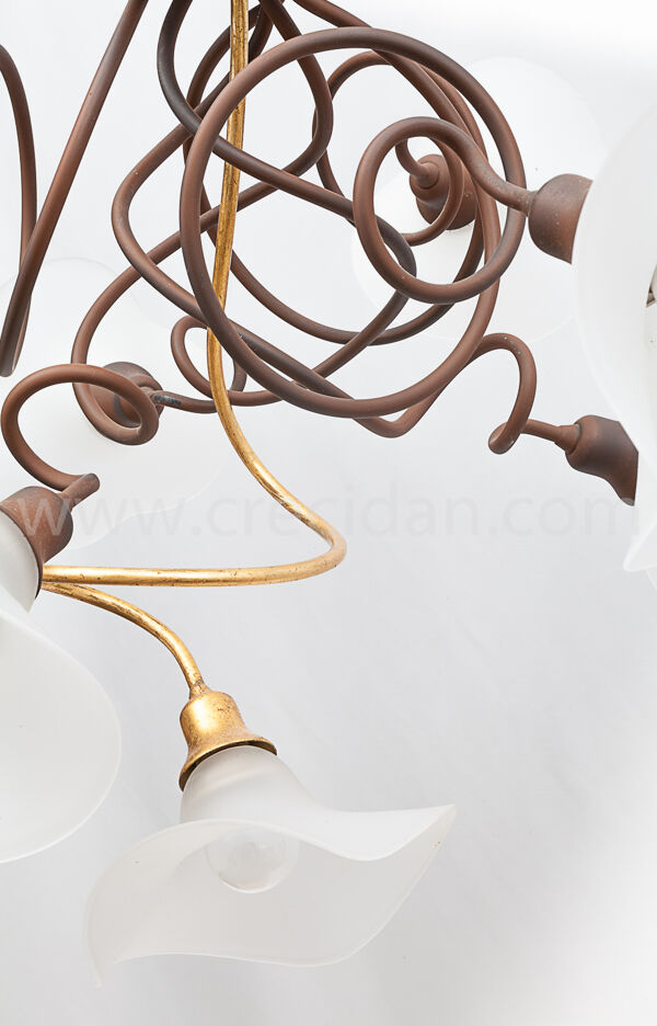 Lustre Murano 7 feux