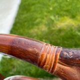 Vintage rattan headboard vintage