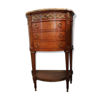 Commode style Louis XVl demi lune