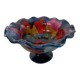 French multicoloured studio ceramic bowl from Vallauris, 1970s