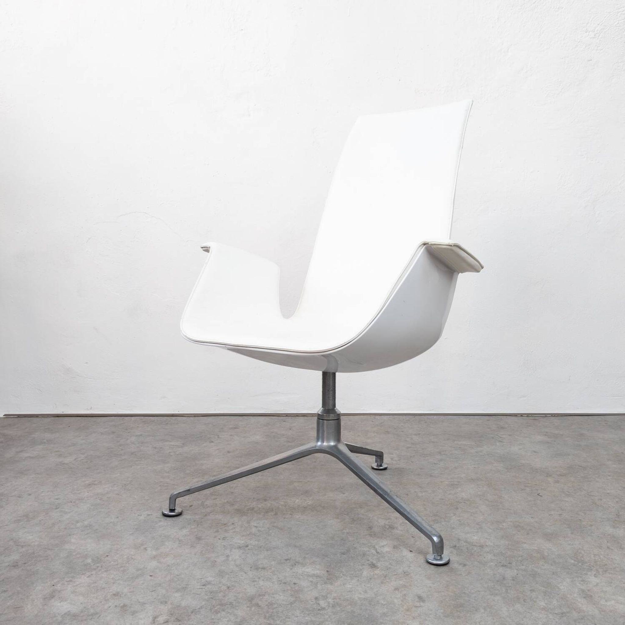 Chaise Tulipe vintage par Preben Fabricius & Jørgen Kastholm