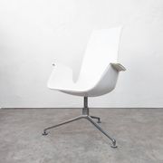 Chaise Tulipe vintage par Preben Fabricius & Jørgen Kastholm