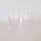 Verres à eau ou apéritif vintage en cristal