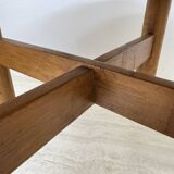 Italian Rush Stool by Lorenzo Forges Davanzati, 1960s