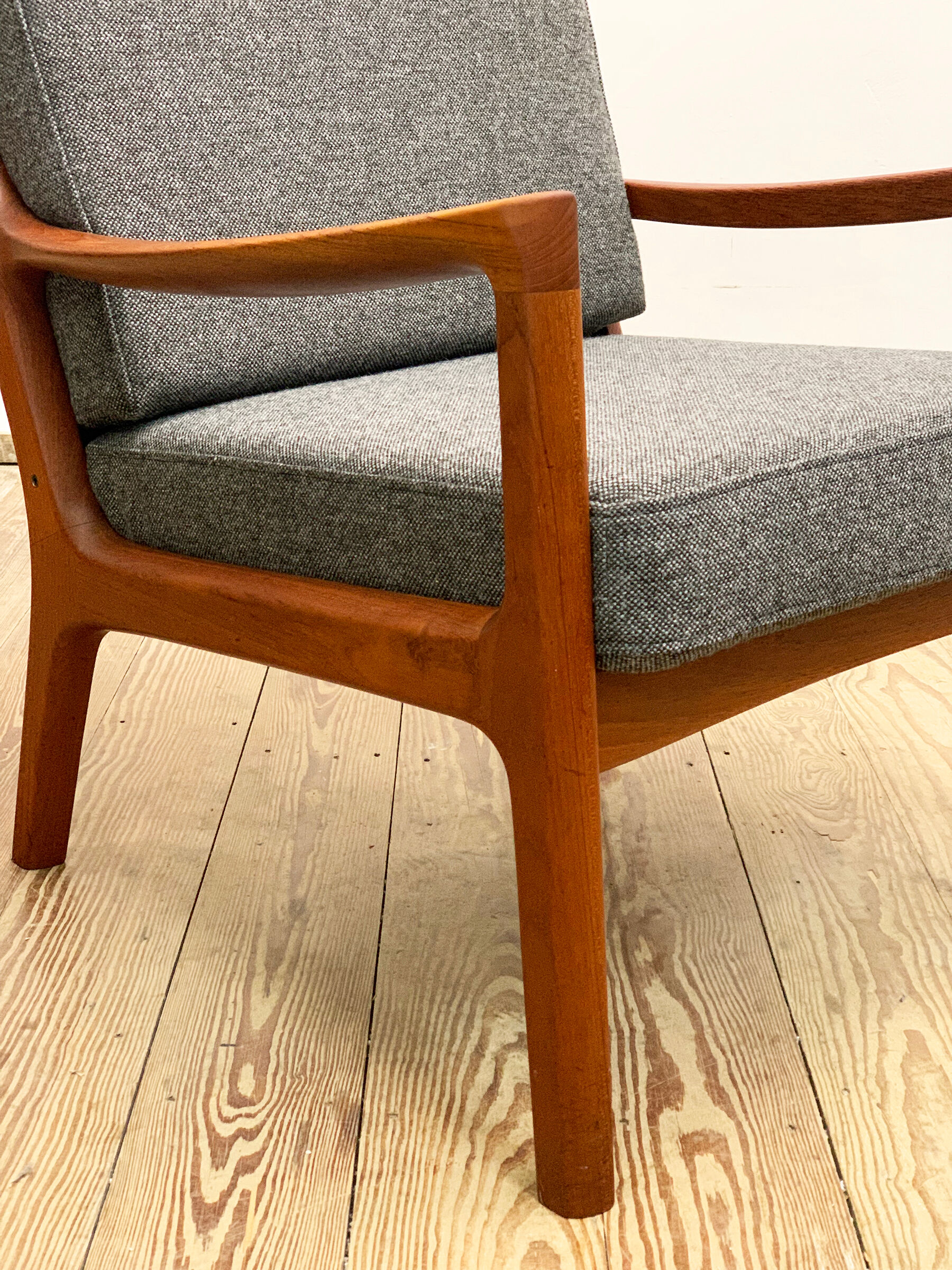 Teak armchair by Ole Wanscher for France & Son, 1950er