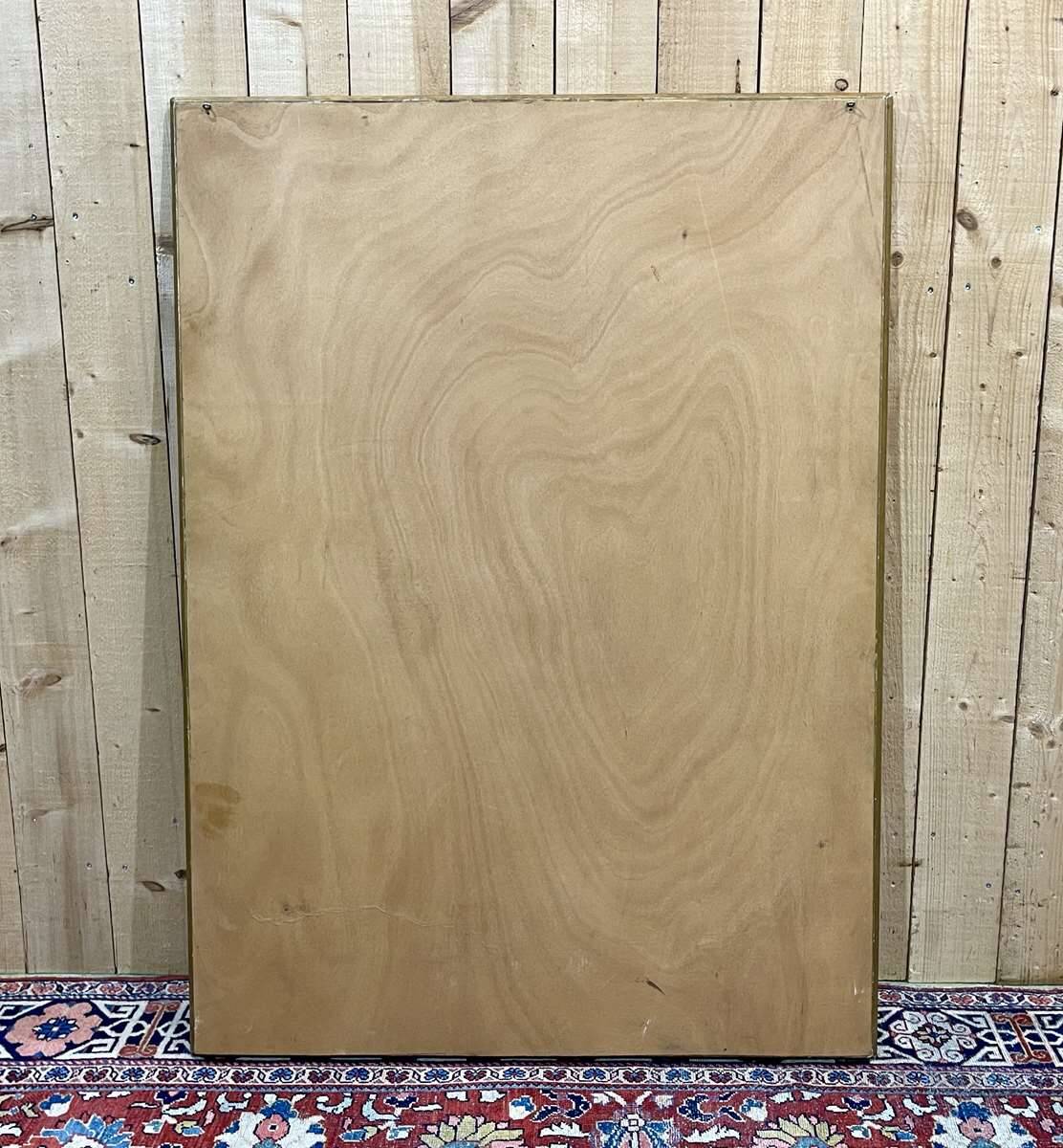 Gilded mirror from the 1930s - 1m09x1m48.