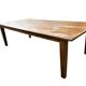 XL vintage dining table in solid wood