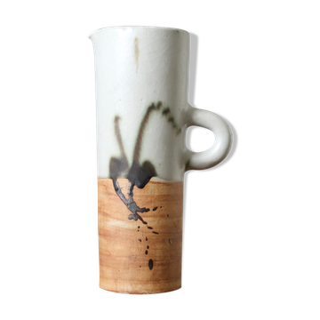 Pichet en céramique de la poterie de la colombe, années 70