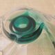 Italian glass candle holder