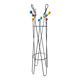 TREBLE CLE COAT RACK