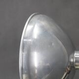 1950s Table Lamp with Aluminium Lampshade, Czechoslovakia