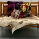 Banquette en bois vintage