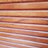 Triple oak curtain binder