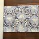 Trianon Blue Tablecloth 180x270 cm New Cotton Satin