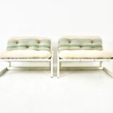 Set of 2 “Carlotta” armchairs by Tobia and Afra Scarpa for Cassina, 1960s