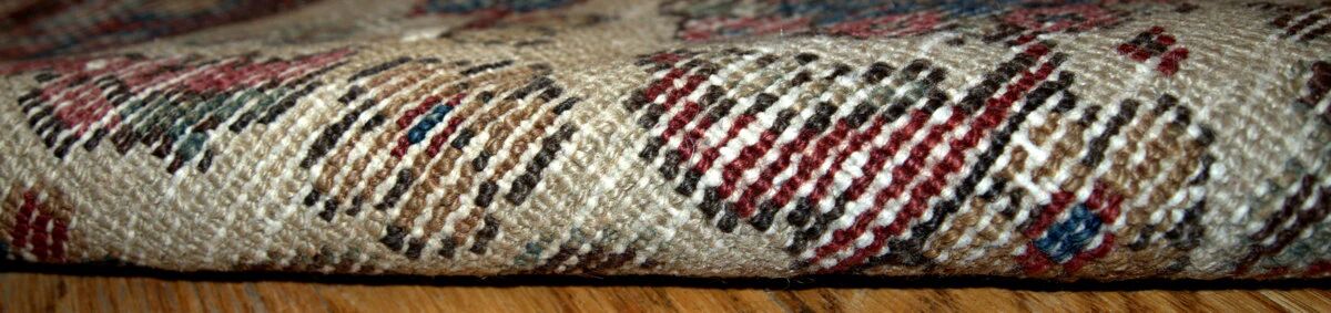 Hand made antique Persian Mahal rug 274cm x 359cm 1900s - 1B212