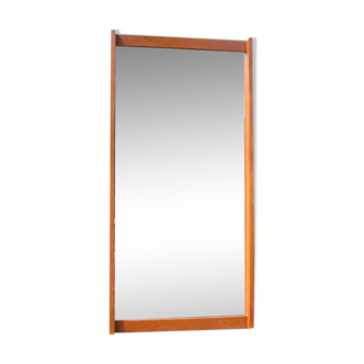 Miroir par  Kai Kristiansen pour Aksel Kjersgaard 1960s 100x56cm