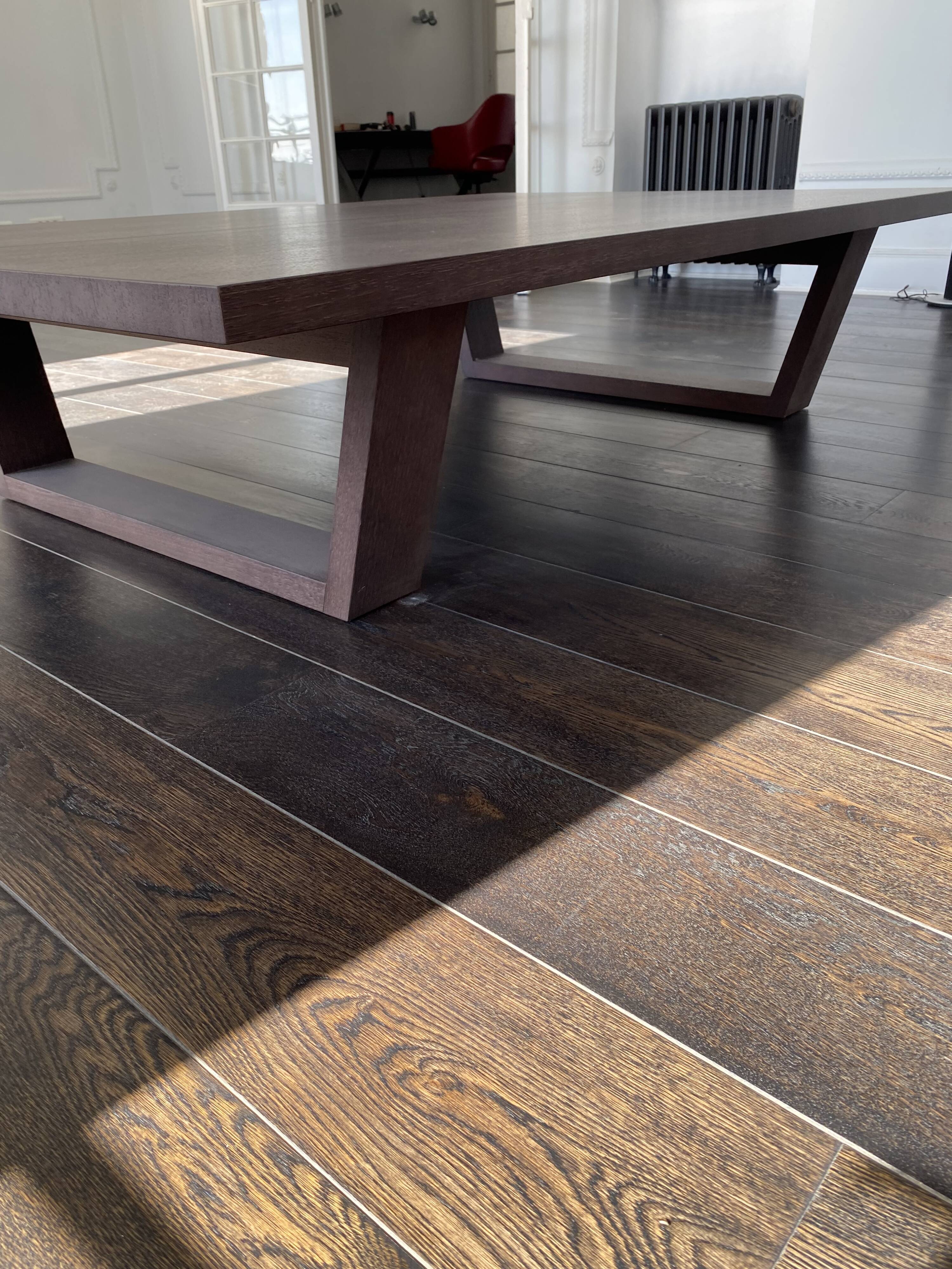 Design wooden coffee table