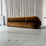 "Anfibio" 3-seater sofa by Alessandro Becchi for Giovaneti, 1970s