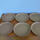 Lot de 6 assiettes en grès