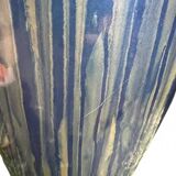 Blue ceramic table lamp base