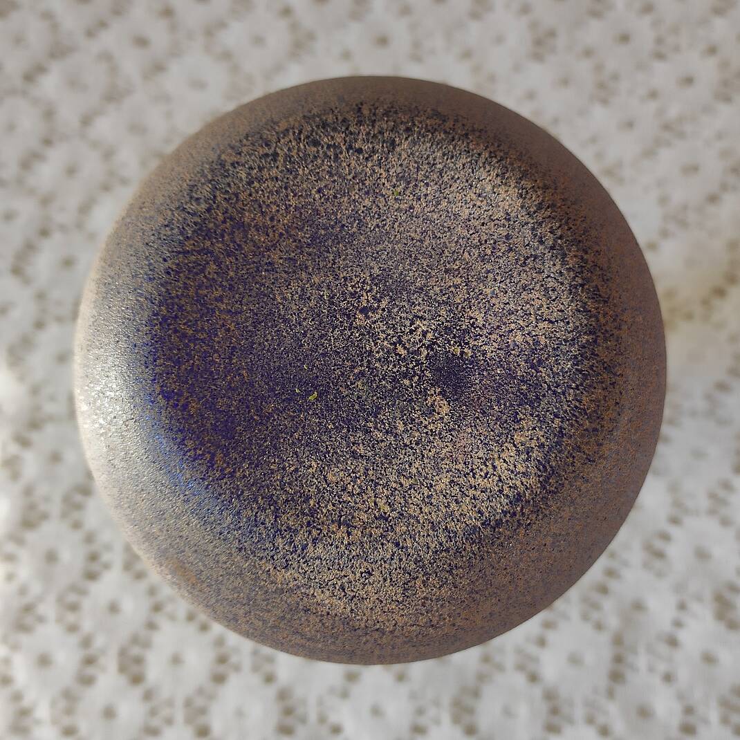 Small glass paste vase