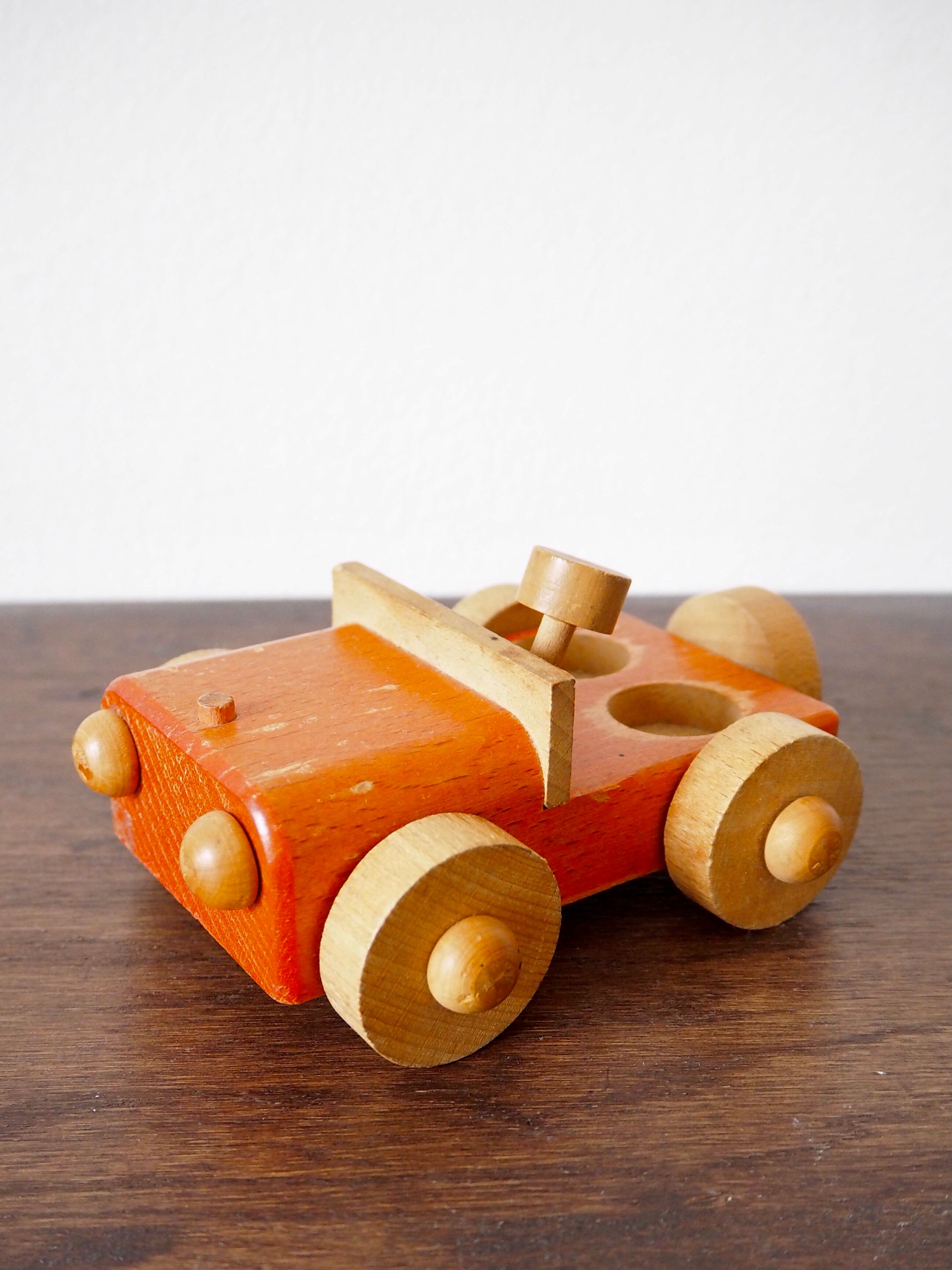 Small wooden car