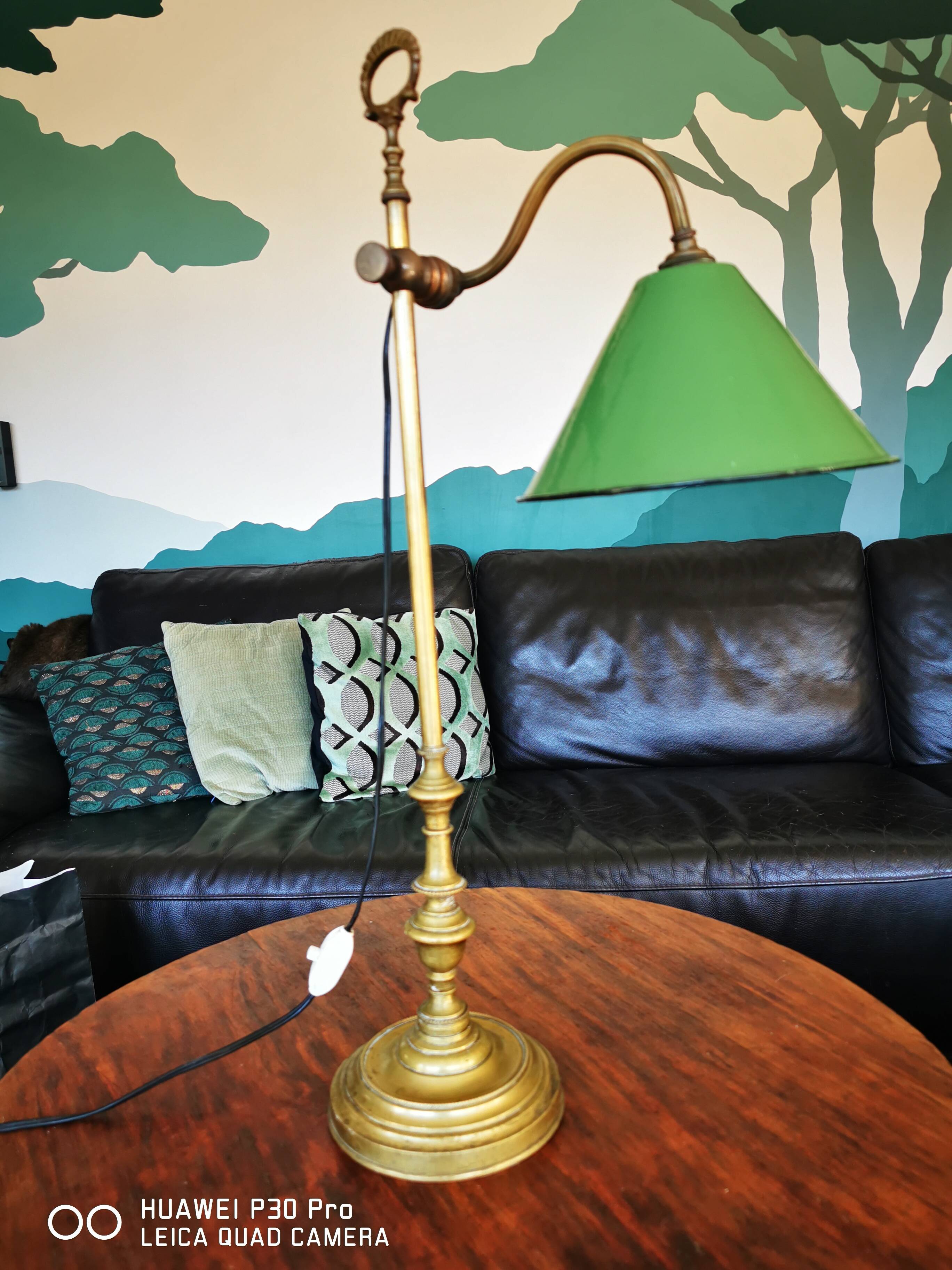 Old Quinquet type watchmaker's lamp