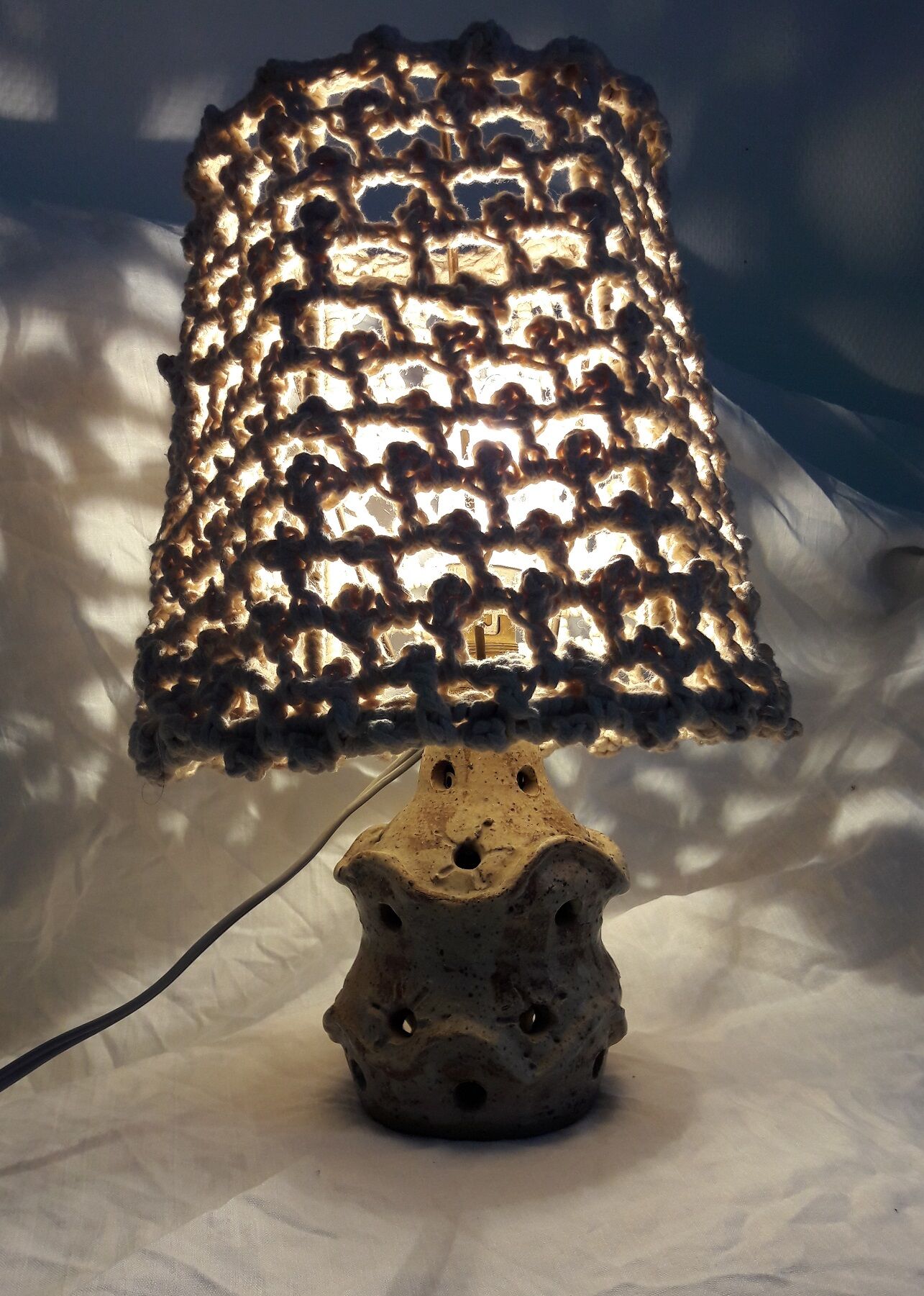 Lampe en céramique