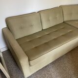 Vintage 2-Piece Modular Sofa