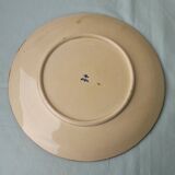 Assiette en barbotine Wasmuël