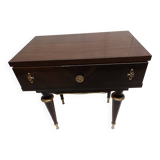 Table de nuit laquée vintage