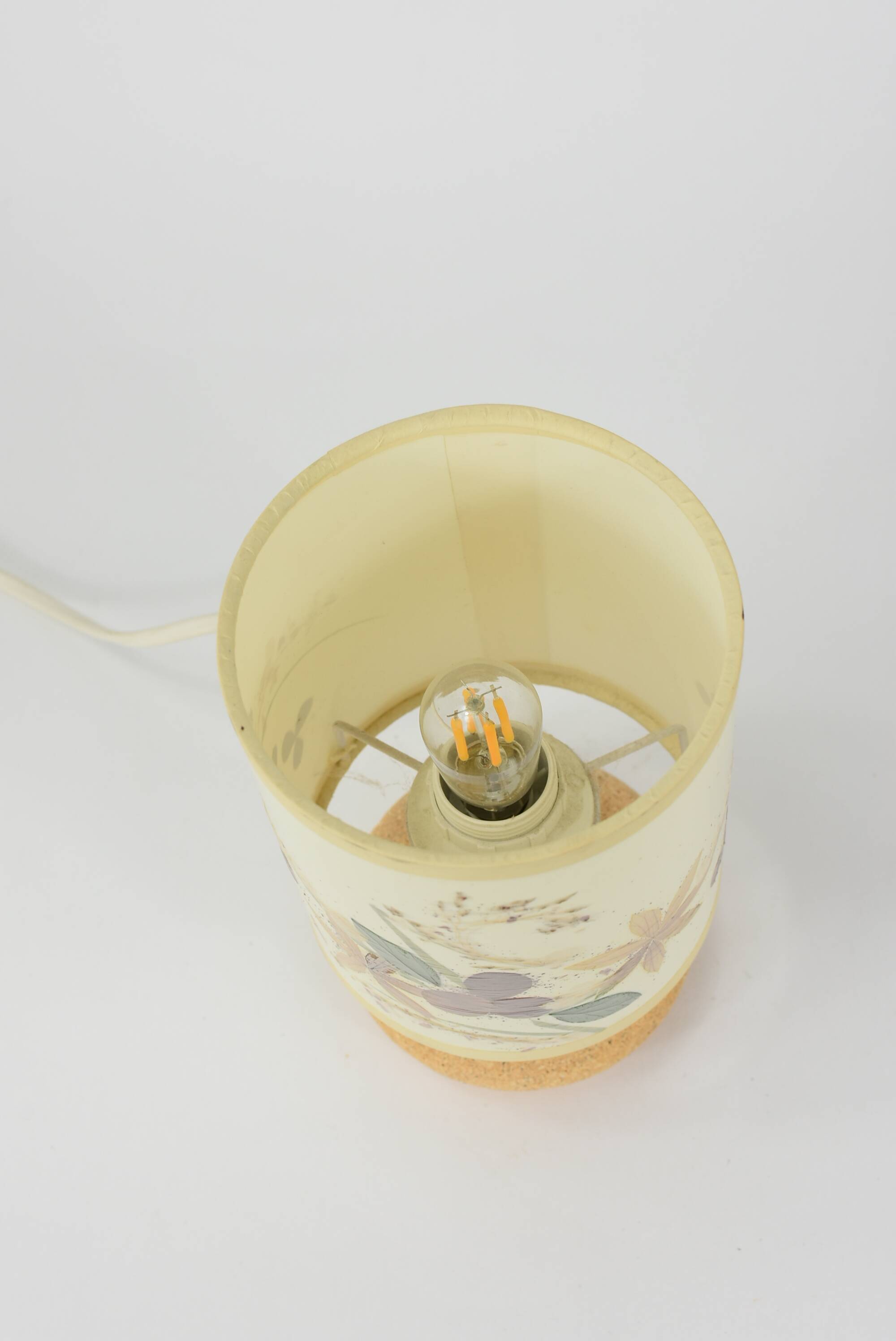 Small natural sandstone lamp